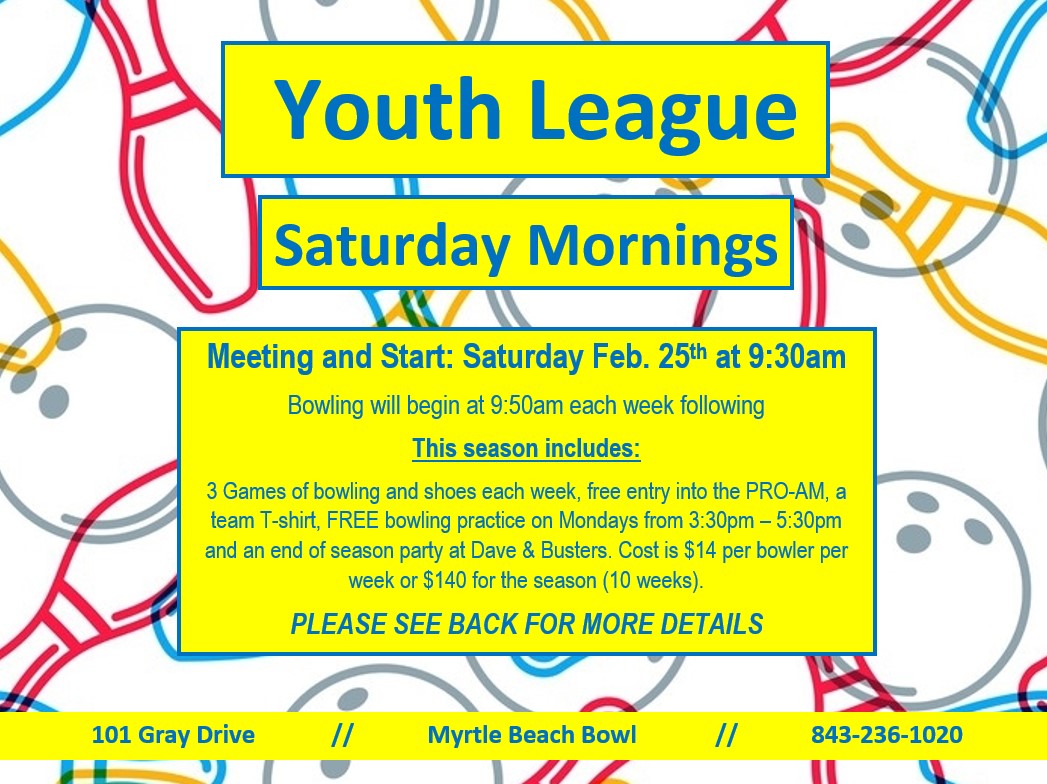 LEAGUES Myrtle Beach Bowl Myrtle Beach, SC 29577